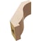 Ekena Millwork 3-inch W x 6-inch D x 6-inch H Baker Rough Cedar Woodgrain TimberThane Knee Brace, Primed BRCUR03X06X06BKRRCPR - alternate 6